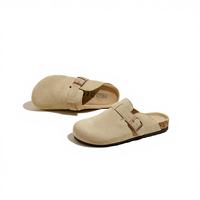 Chaussures plates décontractées en cuir de vachette vintage pour femmes, légères, imperméables, antidérapantes, idéales pour l'été