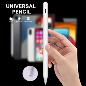 Universal Active Metal Stylus Pen With Smart Touch Function Magnetic Capacitive Stylus Pen With Type C Charging Port