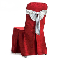 Housses de chaise pliantes en polyester blanc de luxe, durables, pour banquets, mariages, événements, hôpitaux et parcs - Vente en gros usine
