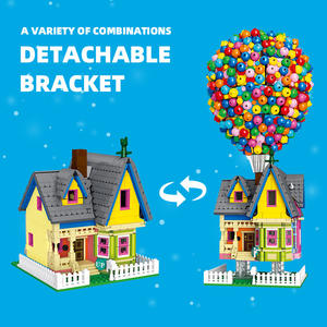 JIESTAR JJ9047 2626 Piezas, Serie de Películas, Casa Globo Voladora, Bloques de Construcción, Modelo Técnico, Juguete Educativo, Regalo Festivo - Product Image 4