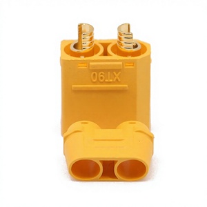 Conector Antichispas AMASS XT90-S de 45A, Enchufe Hembra Chapado en Oro con Arnés de Cable de Silicona Personalizado para Sistemas de Alimentación de UAV de Uso Pesado - Product Image 2