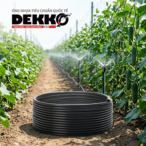 DEKKO - Manguera de Riego por Goteo de HDPE Negro, Redonda, de 20 mm, para Uso Agrícola - Product Image 2