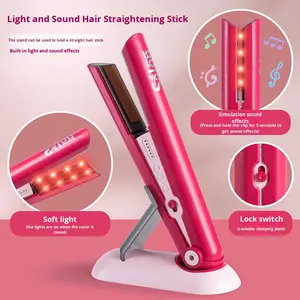 Little Girls' Playhouse Pretend Peluquería Juego <span class=keywords><strong>de</strong></span> juguetes Secador <span class=keywords><strong>de</strong></span> pelo <span class=keywords><strong>de</strong></span> plástico y salón <span class=keywords><strong>de</strong></span> corte <span class=keywords><strong>de</strong></span> pelo para jardín <span class=keywords><strong>de</strong></span> infantes y preescolar - Product Image 5