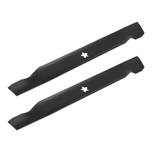 Cuchilla estándar de 21 pulgadas para piezas de cortacésped rotatorio, paquete de 2 accesorios de repuesto negros - Product Image 2