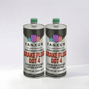 Bidons d'huile <span class=keywords><strong>de</strong></span> frein FANXUN DOT4, huile <span class=keywords><strong>de</strong></span> frein synthétique avancée résistante aux températures extrêmes <span class=keywords><strong>pour</strong></span> l'entretien du système <span class=keywords><strong>de</strong></span> freinage des véhicules - Product Image 3