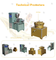 Ligne de production de traitement d'extraction machine à presser l'huile de graines de tournesol de maïs, de noix de coco, de sésame moulin pressé à froid