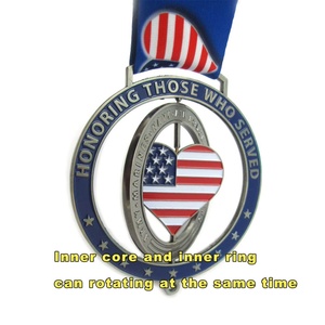 Medallas de Alta Calidad de Imitación Antigua de Animales en Oro, Plata y Cobre, Personalizadas, de Aleación de Zinc Fundido a Presión - Product Image 2