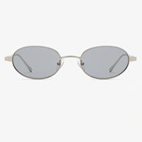 Lunettes de soleil ovales tendance 2026 avec monture métallique et branches au design distinctif – Montures stylées pour adultes