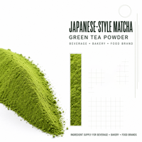Poudre de matcha biologique de style japonais pour les boissons, la boulangerie et l'approvisionnement des marques alimentaires
