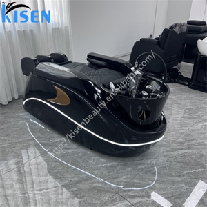KISEN - Silla de Masaje Portátil Eléctrica con Lavabo de Cerámica Resistente para Salón de Belleza, Gimnasio y Baño - Product Image 2