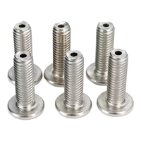Vis à six pans creux SS304 à profil bas avec têtes plates en C et trous traversants pour panneaux d'équipement – Fabricant de vis sur mesure