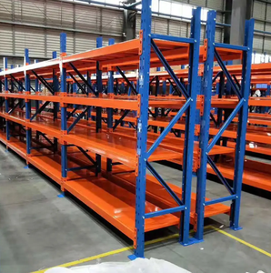 Longspan Medium Duty <strong>Steel</strong> Panel <strong>Shelf</strong> for <strong>Warehouse</strong> Storage Adjustable Powder Coated <strong>Shelving</strong> Display Rack - Product Image 6