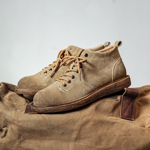 Nuevos Estilos de Moda, Zapatos Mocasines de Cuero de Alta Calidad para Hombre, Logotipo Personalizado, Botas Oxford Bajas para Senderismo y Actividades al Aire Libre, Precios Bajos - Product Image 5
