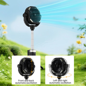 Markalı Taşınabilir Fanlar USB Ayaklı Fan Katlanabilir Hafif Kanatsız Tasarım Uzun Pil Ömrü için Masa Fanı Üç Araba Fanı Taşınabilir - Product Image 6