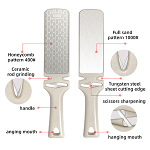 Chất lượng cao Phụ Kiện Nhà Bếp đa chức năng dao mài kim cương + ABS dao kéo Mài - Product Image 6