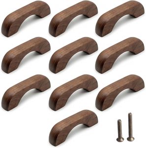 Wardrobe Wood <b>Door</b> <b>Handles</b> Wooden <b>Handles</b> for Wardrobes Luxury <b>Handles</b> for Wooden <b>Doors</b> - Product Image 4