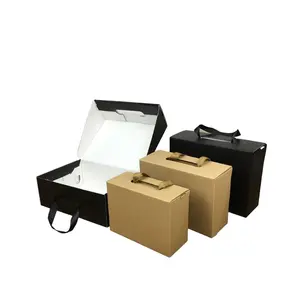 OEM красочная упаковочная коробка для обуви из гофрированной бумаги, Индивидуальный размер для доставки обуви