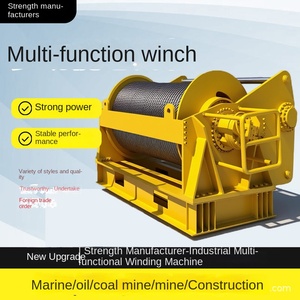 Hiệu suất cao khai thác biển thủy lực tời dây đơn 10 tấn gỗ lớn kéo máy chống ăn mòn sức mạnh mạnh mẽ - Product Image 2