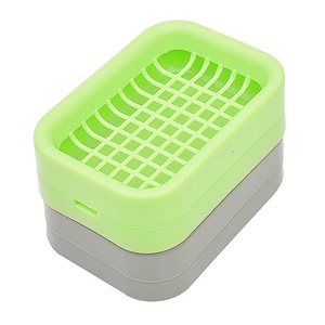 Porte-savon Soumei Hidemi 12,5x4x8 en plastique drainable pour salle de bain - Product Image 4