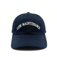 Cappelli da Baseball Vintage Morbidi da Donna, in Cotone Pesante Lavato 290 GSM, con Ricamo Personalizzato a Slogan Divertente, Non Strutturati, per il Commercio all'Ingrosso