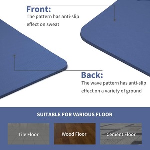 Esterilla de yoga TPE, esterilla de ejercicio ecológica antideslizante para yoga, pilates y fitness - Product Image 3