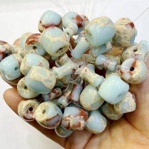 Cabeza de Buda King Kong de Tres Vías de Piedra Shoushan, Accesorios de Joyería Bodhi, Cuentas de Buda de Piedra Semipreciosa - Product Image 2