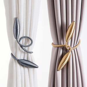 Moderne fermacurtain magnetici in plastica PP - Installazione <span class=keywords><strong>fai</strong></span>-<span class=keywords><strong>da</strong></span>-<span class=keywords><strong>te</strong></span> senza fori, design a torsione per decorazioni finestre soggiorno - Product Image 2