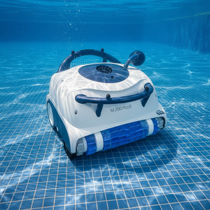 Aspirateur de piscine automatique <span class=keywords><strong>Dolphin</strong></span> <span class=keywords><strong>M200</strong></span> Plus avec fonction de nettoyage des parois, construction en plastique écologique pour piscine - Product Image 3