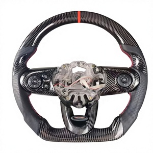 พวงมาลัยคาร์บอนไฟเบอร์สำหรับรถยนต์มินิ JCW R56 F56 F54 F55 F60 <span class=keywords><strong>Cooper</strong></span> S Sport สำหรับปี 2014 2015 2016 2017 2018 2019 <span class=keywords><strong>2020</strong></span> 2021 2022 - Product Image 1
