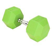 Haltères hexagonaux de 15 lb, équipement de musculation, équipement de salle de sport, équipement d'entraînement musculaire à domicile, équipement d'entraînement en salle