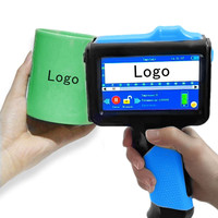 Printer Inkjet Genggam WAISU Definisi Tinggi untuk Logo & Nomor Tanggal Kedaluwarsa Digital pada Kulit, Multibahasa, Garansi Baru 1 Tahun