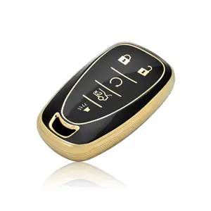 مفتاح سيارة TPU لشيفروليه ملحقات مفاتيح مناسبة عن بعد ذكية 5 أزرار ملحق سيارة