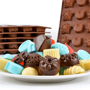 3D Silicone Jelly Khuôn Thực Phẩm Lớp Kẹo Khuôn Silicone Sôcôla Khuôn - Product Image 4