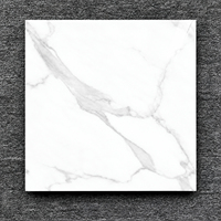 Carreaux de sol 60x60 en porcelaine, 24x24, marbre blanc poli, pour sol, carreaux de céramique polis 60x60 pour salon de villa