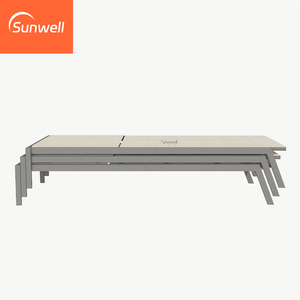 <span class=keywords><strong>Tumbona</strong></span> Apilable de Aluminio Resistente a la Intemperie para Exteriores, Silla de Piscina, Tumbonas para Hotel y Playa - Product Image 5