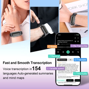 Grabadora <span class=keywords><strong>de</strong></span> <span class=keywords><strong>Voz</strong></span> con IA Portátil, 64GB, con Correa Ajustable, Función <span class=keywords><strong>de</strong></span> Transcripción y Resumen - Product Image 2