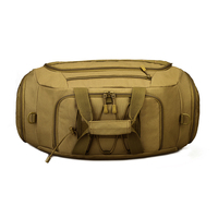 Sac de sport tactique S437 en tissu Oxford 600D, grand format, imperméable, durable, camouflage, pour activités de plein air, avec système MOLLE