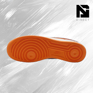 Zapatillas Nike Air Force 1 '07 Lv8 'Safety Orange Patent' Casuales con Cordones para Todas las Temporadas, Estilo Deportivo para Caminar - Product Image 5
