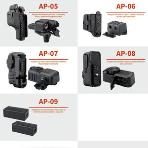 Adaptador de Audio para <span class=keywords><strong>Radio</strong></span> Bidireccional Walkie Talkie, para Hyte-ra PD780/785/705 a Conector Motor de 2 Pines - Product Image 3