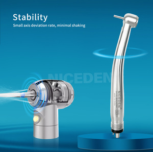 Niceden, promoción de buena calidad, pieza de mano <span class=keywords><strong>Dental</strong></span>, empuje de torsión, rodamiento de cerámica de alta velocidad, turbina de aire de 3 vías de agua única - Product Image 5