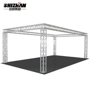 Truss d'éclairage 10 totem aérien 360 treillis de cabine photo