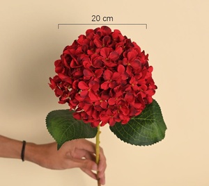 H647 Fiori Artificiali di Ortensia 3D di Alta Qualità, Perfetti per Decorazioni di Matrimoni e Camere Nuziali - Product Image 4