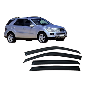 Für MERCEDES-BENZ <span class=keywords><strong>M</strong></span>-CLASS W163 1996-2005 Auto Seiten fenster Visier Wetterschutz Tür Visier Wind Sunray Regenschutz Zubehör - Product Image 1