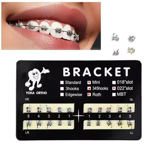 Nouveau Bracket Dentaire Orthodontique 0.018/0.022 Slot Appareils Dentaires Consommables Dentaires - Product Image 2