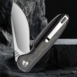 Cuchillo <span class=keywords><strong>de</strong></span> Bolsillo <span class=keywords><strong>Plegable</strong></span> OEM EDC G10 para Supervivencia al Aire Libre, Acero Inoxidable D2, para Camping, Táctico, Bricolaje - Product Image 5