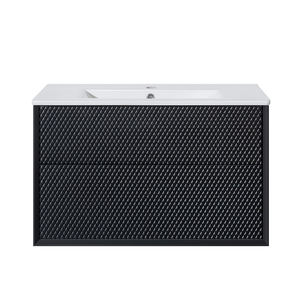 Ensemble de meubles personnalisés au design élégant et moderne pour salle de bains avec vanité de bain - Product Image 6