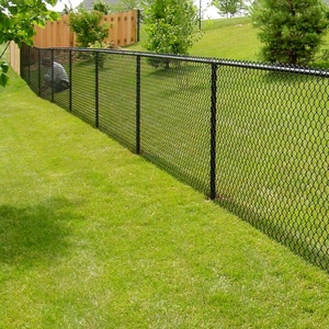 Customized 9 Gauge <strong>X2</strong>&quot; Chain Link Fabric Galvanized Cyclone Wire <strong>Fence</strong> Price