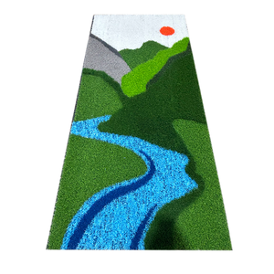 Thảm cỏ nhân tạo cao cấp, bền, mật độ cao, họa tiết tùy chỉnh, kích thước 40mm, dùng trang trí - Product Image 2