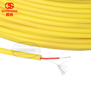 J tipe <span class=keywords><strong>2</strong></span>*24 AWG Gel silika lembut pengukur suhu kawat besi dan tembaga dan konduktor kompensasi tahan nikel - Product Image 6