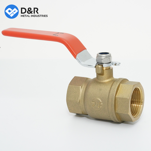 Robinet <span class=keywords><strong>à</strong></span> <span class=keywords><strong>bille</strong></span> en laiton D&R DN20 200 WOG Femelle Filetage BSPP Poignée longue en fer pour l'alimentation en eau Fabricant OEM Logo personnalisé disponible - Product Image 2